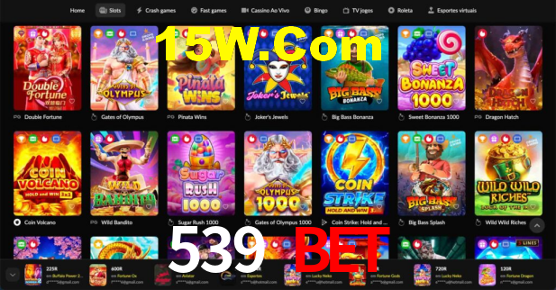 539 Bet: A Experiência de Casino com Jogos de Mesa ao Vivo